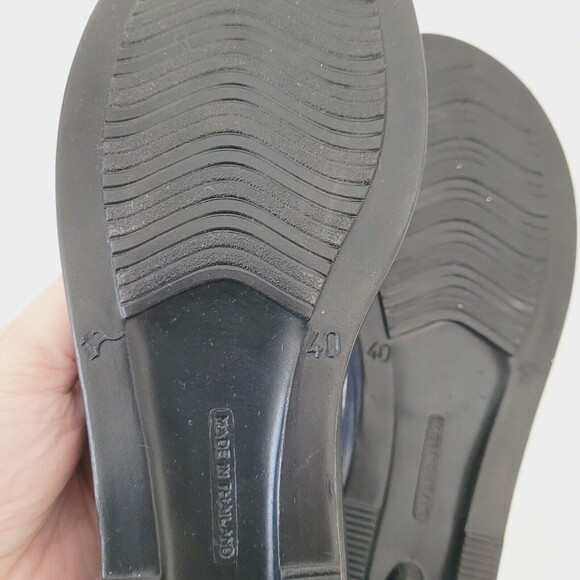 NEW Aerosoft Womens Sz 9 Sandals Flip Flop Thong Red Flowers EU 40 Arch Support - Picture 11 of 11